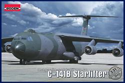 Сборная модель из пластика Rod 331 Самолет C-141B Starlifter 1/144 Roden