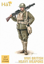 Солдатики из пластика WWI British Heavy Weapons, (1:72), Hat - фото
