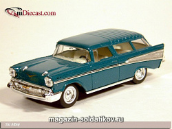 Масштабная модель в сборе и окраске «Chevrolet Nomad» 1957 г., 1/43 Yat Ming