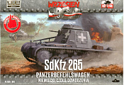 Сборная модель из пластика SdKfz 265 Panzerbebehlswagen + журнал, 1:72, First to Fight - фото