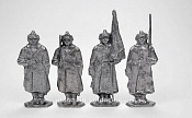 Солдатики из металла Красноармейцы, набор из 4 шт, Иван и Ко - фото