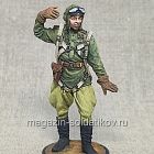 Миниатюра из металла Летчик ас-истребитель, 1944 г., 54 мм (575-048) (575-048)