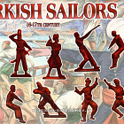 Солдатики из пластика Турецкие моряки XVI-XVII в. набор №2 (1:72) Red Box