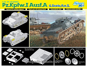 Сборная модель из пластика Д Танк Pz.Kpfw.I Ausf.A 4.Serie (1/35) Dragon - фото