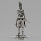 Сборная миниатюра из металла Офицер-шеволежер, Франция, 28 мм, Аванпост