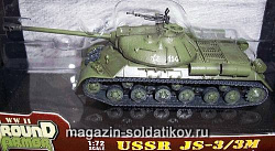 Масштабная модель в сборе и окраске Танк ИС-3/3М, Одесса 1:72 Easy Model