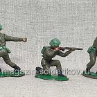 489-049 Современная англ. пехота (6 шт., большие) Crescent 60 мм. (489-049 н6шт) (489-049 н6шт)