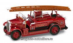 Масштабная модель в сборе и окраске Пожарная машина «Leyland Fk-1» 1934 г., 1/43 Yat Ming