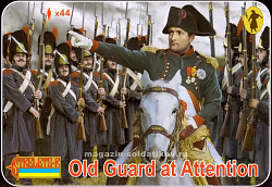 Солдатики из пластика Old Guard Standing at Attention (1/72) Strelets
