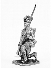 Миниатюра из олова 839 РТ Рядовой (на колене)роты ценра 42-го Королевского шотландского полка - фото