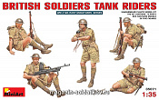 Сборные фигуры из пластика Британский танковый десант MiniArt (1/35) - фото