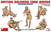 Сборные фигуры из пластика Британский танковый десант MiniArt (1/35) - фото