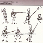 Солдатики из пластика Napoleonic Prussian Infantry (Action) 28 mm, Hat