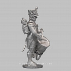 Сборная миниатюра из металла Барабанщик в кивере. Франция, 1807-1812 гг, 28 мм, Аванпост