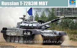 Сборная модель из пластика Российский танк Т-72Б3М 1:35 Трумпетер