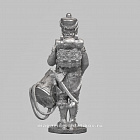 Сборная миниатюра из металла Барабанщик в кивере. Франция, 1807-1812 гг, 28 мм, Аванпост