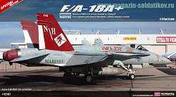 Сборная модель из пластика 12107 Самолет F/A-18A Red Devils 1:32 Академия