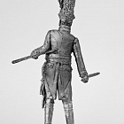 Миниатюра из олова 420 РТ Майор баварского линейного полка 1812 год, 54 мм, Ратник