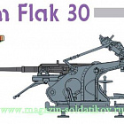 Сборная модель из пластика Д Пушка 2 cm FLAK 30 (1/35) Dragon