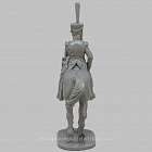 Сборная миниатюра из смолы Конный штаб-офицер, в кивере, Россия 1808-1812 гг, 28 мм, Аванпост