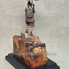 Миниатюра из металла Робинзон Крузо, 54 мм (575-017) (575-017)