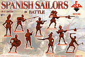 Солдатики из пластика Испанские моряки в бою, XVI-XVII вв.. (1:72) Red Box - фото