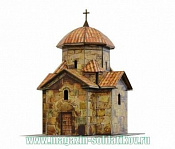 «Церковь Кармравор». Сборная модель из картона 1/87 Умбум. Картон,бумага - фото