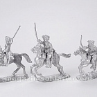 Фигурки из металла Волчья сотня. Элитные подразделения Белых Армий, 28 мм, набор из 10 фигур