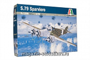 Сборная модель из пластика ИТ Самолет S.79 Sparviero (1/72) Italeri - фото