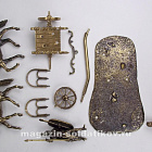 Кельтская колесница (+2 фигуры), бронза 40 мм, Бронзовая коллекция