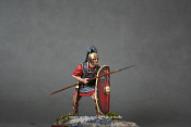 Сборная фигура из металла Roman Triarius , 54 мм, Alive history miniatures - фото