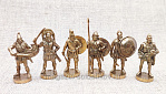 Фигурки из бронзы Спарта (набор 6 шт) 40 мм, Unica - фото