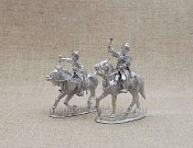 Сборные фигуры из металла Воевода, набор № 1, 28 мм, Figures from Leon - фото