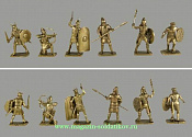Солдатики из металла Микены (наб. 6 шт,) 40 мм, Бронзовая коллекция - фото