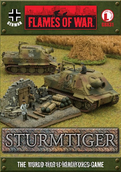Сборная модель из пластика Sturmtiger (15мм) Flames of War