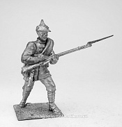 Миниатюра из металла Красногвардеец в буденовке 54 мм, Магазин Солдатики - фото