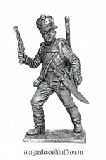 Миниатюра из металла 245. Рядовой пионерного полка, Росиия, 1809-1812 гг. EK Castings - фото