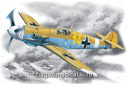 Сборная модель из пластика Германский истребитель Bf 109 F-4Z/Trop (1/48) ICM