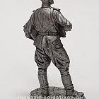 Миниатюра из металла WW2-18 Лейтенант Красной Армии с аккордеоном, 1943-45 гг. EK Castings