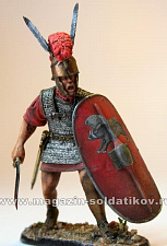 Сборная фигура из металла Roman Trarius, 54 мм, Alive history miniatures - фото