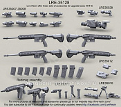 Аксессуары из смолы Модульная штурмовая винтовка Heckler & Koch HK416, 1:35, Live Resin - фото