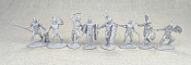 Сборная миниатюра из смолы Гладиаторы Н 8 шт, 40 мм, Золотой дуб - фото