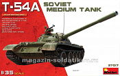 Сборная модель из пластика Советский средний танк T-54А, MiniArt (1/35) - фото