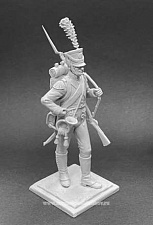 Сборная миниатюра из смолы Корнет роты «Рейсс» 6-го пех. полка Конфедерации , 54 мм, Chronos miniatures - фото