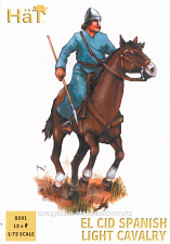 Солдатики из пластика El Cid Spanish Light Cavalry, (1:72), Hat - фото