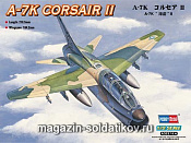 Сборная модель из пластика Самолет «A-7k Corsair II» (1/72) Hobbyboss - фото