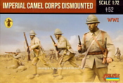 Солдатики из пластика Imperial British Camel Corps Dismounted (1/72) Strelets - фото