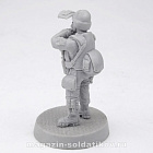 Сборная фигура из смолы Инженер, серия «Наемники» 28 мм, ArmyZone Miniatures