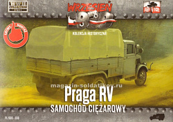 Сборная модель из пластика Грузовик Praga RV 1939 1:72, First to Fight