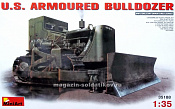 Сборная модель из пластика U.S. Armoured Buldozer, MiniArt (1/35) - фото